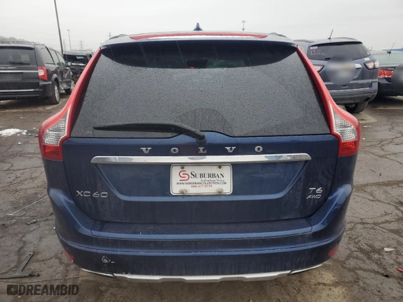 2015 Volvo XC60 T6 Platinum with VIN YV4902RV2F2703093, listed as a Copart auction lot 85968444 with 169,612 mi miles and Clean Title. Bid and sale history available at carsss.com. Image 6.
