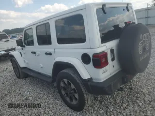 2018 Jeep Wrangler Unlimited Sahara z VIN 1C4HJXEGXJW125715, wystawiony jako Copart lot #63366945 z przebiegiem 60 632 mil mil oraz Szkoda całkowita • Salvage title. Historia ofert i sprzedaży dostępna na DreamBid. Obrazek 2.