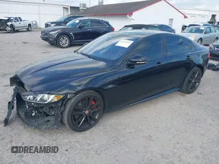 2018 Jaguar XE with VIN SAJAF4GX0JCP40050, listed as a IAAI auction lot 41245040 with 93,489 mi miles and . Bid and sale history available at DreamBid. Image 2.