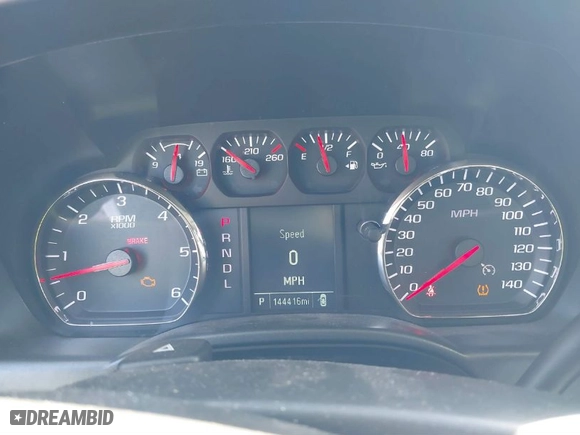 2019 Chevrolet Silverado 1500 LD Work Truck with VIN 2GCVKNECXK1121058, listed as a IAAI auction lot 41707096 with 144,416 mi miles. Bid and sale history available at carsss.com. Image 7.