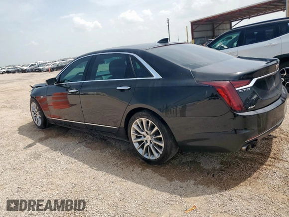 2019 Cadillac CT6 Luxury AWD with VIN 1G6KB5RS8KU118803, listed as a Copart auction lot 60742395 with 92,078 mi miles and Clean title. Bid and sale history available at DreamBid. Image 2.