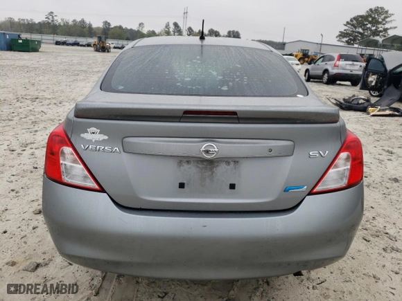 2014 Nissan Versa S Plus with VIN 3N1CN7AP7EL806207, listed as a Copart auction lot 51597675 with 140,996 mi miles and Clean Title. Bid and sale history available at carsss.com. Image 6.