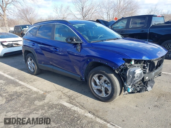 2024 Hyundai Tucson SEL with VIN 5NMJBCDE5RH295244, listed as a IAAI auction lot 41574782 with 26,731 mi miles. Bid and sale history available at carsss.com. Image 1.