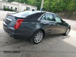2016 Cadillac CTS AWD with VIN 1G6AW5SX9G0110598, listed as a Copart auction lot 54339975 with 50,218 mi miles and Salvage title. Bid and sale history available at DreamBid. Image 3.