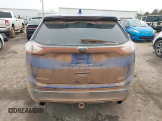 2015 Ford Edge SEL with VIN 2FMTK4J97FBB27665, listed as a IAAI auction lot 41499142 with 152,815 mi miles. Bid and sale history available at carsss.com. Image 16.