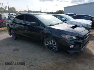 2020 Subaru WRX with VIN JF1VA1A68L9807108, listed as a IAAI auction lot 41990268 with 80,909 mi miles. Bid and sale history available at carsss.com. Image 1.