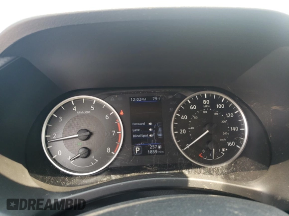 2025 Nissan Sentra S with VIN 3N1AB8BV8SY232217, listed as a Copart auction lot 59198465 with 1,859 mi miles and Salvage title. Bid and sale history available at DreamBid. Image 9.