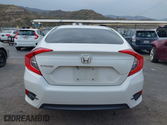 2016 Honda Civic Sedan EX with VIN 2HGFC2F70GH530459, listed as a IAAI auction lot 41710538 with 136,470 mi miles. Bid and sale history available at carsss.com. Image 16.