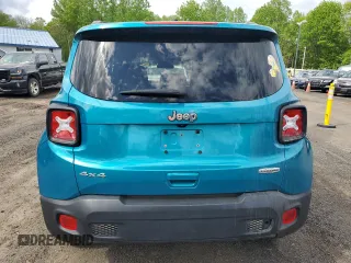 2021 Jeep Renegade Latitude with VIN ZACNJDBB7MPM43901, listed as a Copart auction lot 56366625 with 81,171 mi miles and Clean Title. Bid and sale history available at DreamBid. Image 6.