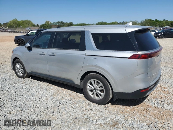 2022 Kia Carnival LX with VIN KNDNB5H37N6120815, listed as a Copart auction lot 52562145 with 87,830 mi miles and Salvage Title. Bid and sale history available at carsss.com. Image 2.