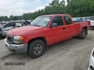 2004 GMC Sierra 1500 SLE with VIN 1GTEK19T94E375333, listed as a Copart auction lot 61737125 with 201,809 mi miles and Salvage title. Bid and sale history available at DreamBid. Image 1.