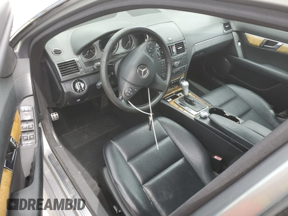 2008 Mercedes-Benz C 350 Sport with VIN WDDGF56X28F045891, listed as a Copart auction lot 62708985 with Not provided miles and Salvage title. Bid and sale history available at DreamBid. Image 8.