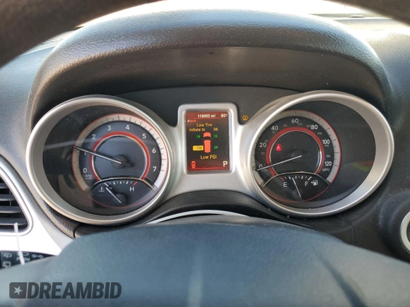 2015 Dodge Journey SXT with VIN 3C4PDCBG2FT524678, listed as a Copart auction lot 44325175 with 118,950 mi miles and Clean Title. Bid and sale history available at DreamBid. Image 9.