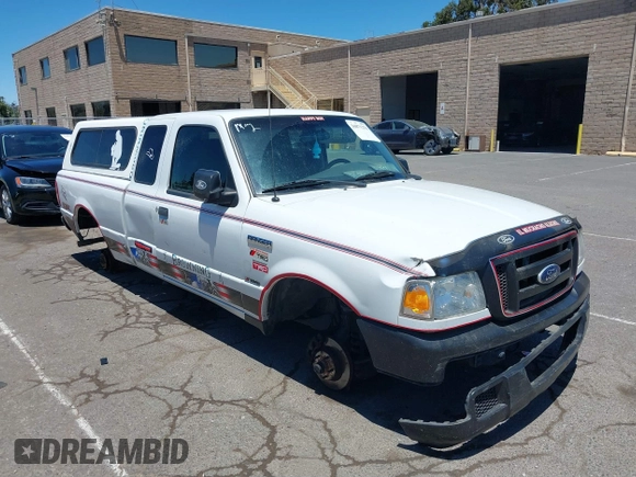 2007 Ford Ranger XL with VIN 1FTZR14UX7PA37171, listed as a IAAI auction lot 38842081 with 356,287 mi miles and . Bid and sale history available at DreamBid. Image 1.