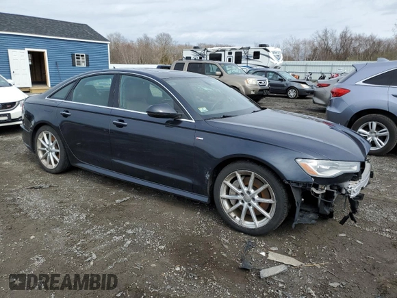 2017 Audi A6 Premium Plus with VIN WAUG8AFC1HN111571, listed as a Copart auction lot 52824935 with 89,012 mi miles and Clean Title. Bid and sale history available at carsss.com. Image 4.