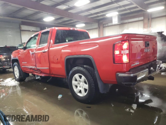 2014 GMC Sierra 1500 SLT with VIN 1GTV2VEC6EZ184525, listed as a Copart auction lot 45531375 with 129,744 mi miles and Salvage Title. Bid and sale history available at carsss.com. Image 2.
