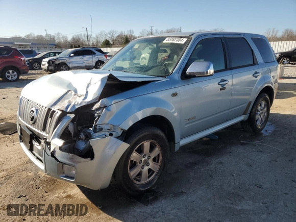 2008 Mercury Mariner z VIN 4M2CU91198KJ04025, wystawiony jako Copart lot #83482384 z przebiegiem 169 663 mil mil oraz Szkoda całkowita • Salvage title. Historia ofert i sprzedaży dostępna na DreamBid. Obrazek 1.