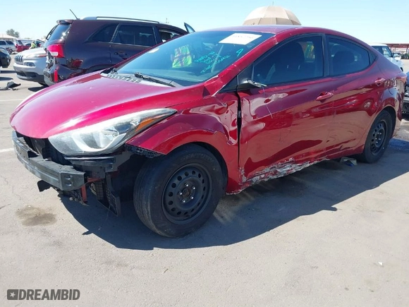 2014 Hyundai Elantra Limited with VIN 5NPDH4AE7EH534926, listed as a IAAI auction lot 41857256 with 135,932 mi miles. Bid and sale history available at carsss.com. Image 6.