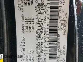 2009 Mitsubishi Eclipse GS with VIN 4A3AL25F49E017238, listed as a Copart auction lot 82138504 with Not Provided miles and Salvage Title. Bid and sale history available at carsss.com. Image 13.