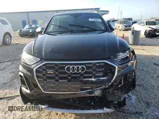 2021 Audi SQ5 Premium Plus with VIN WA1A4AFY5M2068939, listed as a Copart auction lot 77340614 with 0 mi miles and Non Repairable. Bid and sale history available at carsss.com. Image 5.