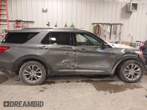 2022 Ford Explorer Limited with VIN 1FMSK8FH6NGA44738, listed as a IAAI auction lot 41282256 with 92,110 mi miles. Bid and sale history available at carsss.com. Image 14.
