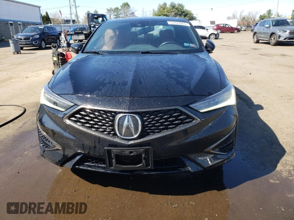 2020 Acura ILX Premium with VIN 19UDE2F89LA011445, listed as a Copart auction lot 53703065 with 48,200 mi miles and Salvage title. Bid and sale history available at DreamBid. Image 5.