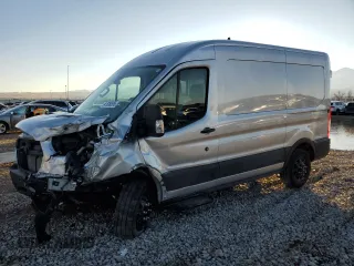 2023 Ford Transit Cargo with VIN 1FTBR2CG1PKB27888, listed as a Copart auction lot 41638535 with 40,595 mi miles and Salvage Title. Bid and sale history available at DreamBid. Image 1.
