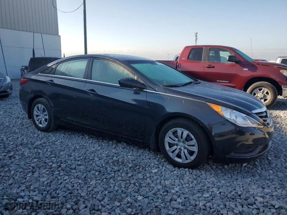 2011 Hyundai Sonata GLS with VIN 5NPEB4AC3BH103046, listed as a Copart auction lot 53028125 with 97,978 mi miles and Salvage Title. Bid and sale history available at carsss.com. Image 4.