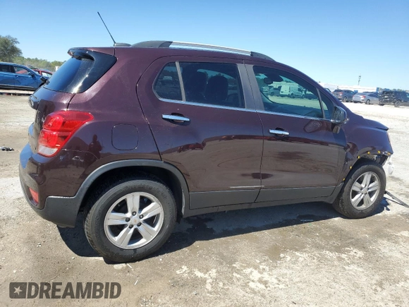 2020 Chevrolet Trax LT with VIN KL7CJLSB8LB353733, listed as a Copart auction lot 49175365 with 127,347 mi miles and Non Repairable. Bid and sale history available at carsss.com. Image 3.