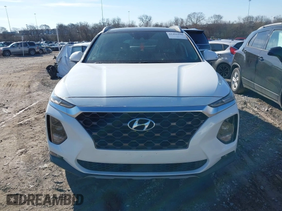 2019 Hyundai Santa Fe Limited with VIN 5NMS53AD4KH006013, listed as a IAAI auction lot 41411439 with 54,007 mi miles. Bid and sale history available at carsss.com. Image 13.