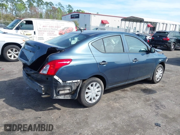 2015 Nissan Versa SV with VIN 3N1CN7AP8FL949426, listed as a IAAI auction lot 41804430 with 146,510 mi miles. Bid and sale history available at carsss.com. Image 4.