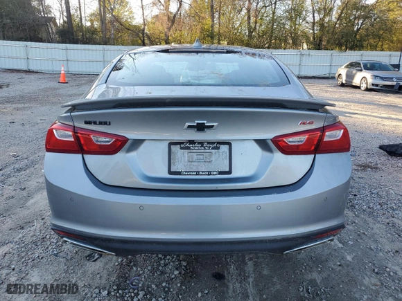 2024 Chevrolet Malibu RS with VIN 1G1ZG5ST6RF140208, listed as a Copart auction lot 45510295 with 30,896 mi miles and Salvage Title. Bid and sale history available at carsss.com. Image 6.