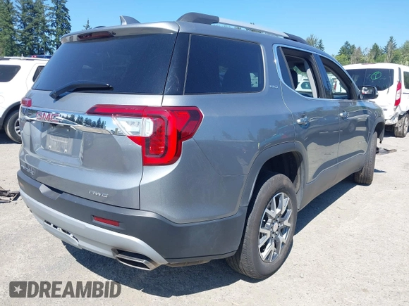 2023 GMC Acadia SLT with VIN 1GKKNUL42PZ235624, listed as a IAAI auction lot 42677280 with 36,293 mi miles and . Bid and sale history available at DreamBid. Image 4.