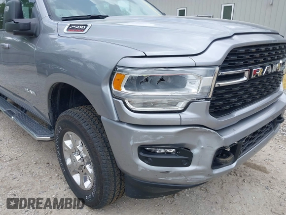 2024 Ram 2500 Big Horn with VIN 3C6UR5DJ1RG186140, listed as a IAAI auction lot 42244804 with 18,907 mi miles and . Bid and sale history available at DreamBid. Image 6.