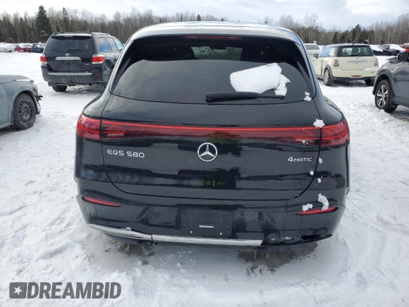 2023 Mercedes-Benz EQS 580 z VIN 4JGDM4EBXPA028167, wystawiony jako Copart lot #42803585 z przebiegiem 32 760 mil mil oraz Szkoda całkowita • Salvage title. Historia ofert i sprzedaży dostępna na DreamBid. Obrazek 6.
