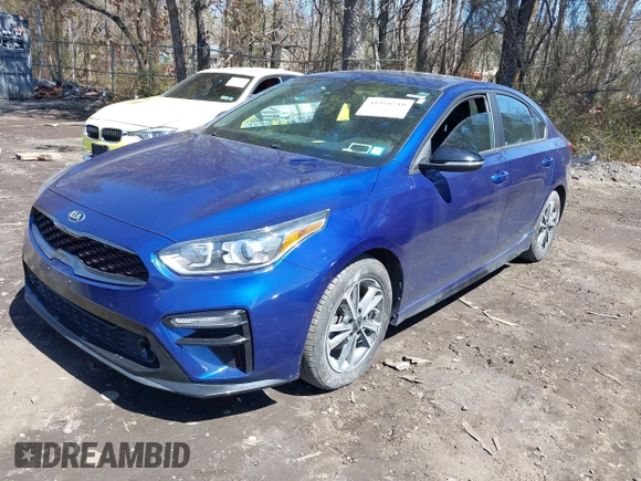 2020 Kia Forte GT-Line with VIN 3KPF34AD5LE243549, listed as a IAAI auction lot 41958210 with 46,382 mi miles. Bid and sale history available at carsss.com. Image 18.
