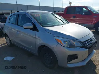 2024 Mitsubishi Mirage ES z VIN ML32AUHJ4RH027827, wystawiony jako IAAI lot #42581832 z przebiegiem 14 268 mil mil oraz . Historia ofert i sprzedaży dostępna na DreamBid. Obrazek 1.