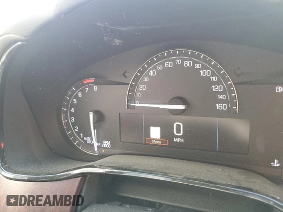 2017 Cadillac CTS Sedan Luxury RWD with VIN 1G6AR5SX3H0192921, listed as a Copart auction lot 88246695 with 0 mi miles and Salvage Title. Bid and sale history available at carsss.com. Image 9.