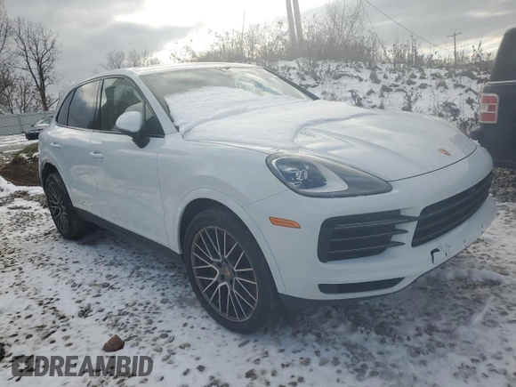 2023 Porsche Cayenne with VIN WP1AA2AY0PDA01250, listed as a Copart auction lot 85952904 with 17,752 mi miles and Salvage title. Bid and sale history available at DreamBid. Image 4.