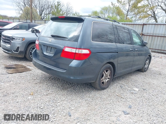 2006 Honda Odyssey EX-L with VIN 5FNRL38716B441549, listed as a IAAI auction lot 42048758 with 232,194 mi miles. Bid and sale history available at carsss.com. Image 4.