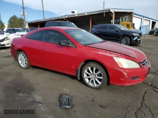 2007 Honda Accord Cpe LX with VIN 1HGCM72307A008915, listed as a Copart auction lot 47871365 with 232,072 mi miles and Salvage Title. Bid and sale history available at carsss.com. Image 4.