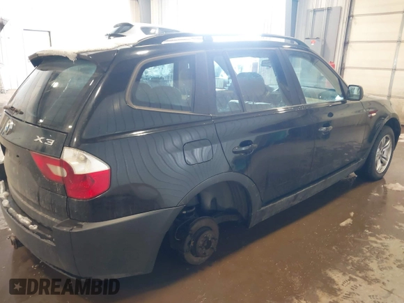 2004 BMW X3 3.0i with VIN WBXPA93444WA30464, listed as a IAAI auction lot 41752812 with 172,447 mi miles. Bid and sale history available at carsss.com. Image 4.