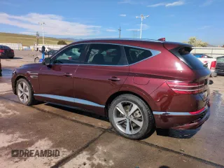 2021 Genesis GV80 with VIN KMUHCESC4MU040334, listed as a Copart auction lot 53325965 with 70,408 mi miles and Salvage title. Bid and sale history available at DreamBid. Image 2.