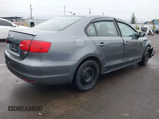 2012 Volkswagen Jetta Sedan S w/Sunroof with VIN 3VW2K7AJ8CM062747, listed as a IAAI auction lot 41318489 with 99,806 mi miles. Bid and sale history available at carsss.com. Image 4.
