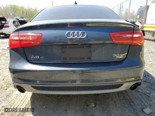 2014 Audi A6 3.0T Prestige with VIN WAUHGAFCXEN115962, listed as a Copart auction lot 52228395 with 134,622 mi miles and Salvage Title. Bid and sale history available at carsss.com. Image 6.