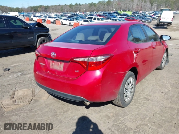 2019 Toyota Corolla L z VIN 2T1BURHE5KC206148, wystawiony jako IAAI lot #41726789 z przebiegiem 83 679 mil mil oraz . Historia ofert i sprzedaży dostępna na DreamBid. Obrazek 4.