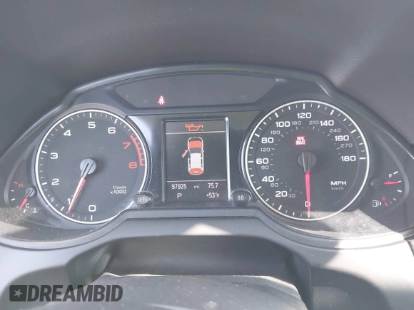 2012 Audi Q5 2.0T Premium Plus with VIN WA1LFAFP0CA041503, listed as a IAAI auction lot 41986454 with 97,925 mi miles. Bid and sale history available at carsss.com. Image 7.