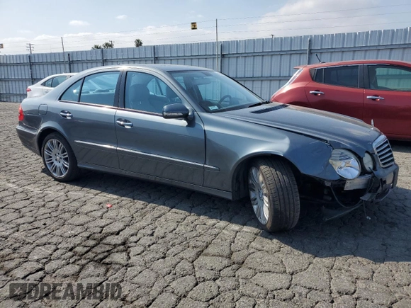 2008 Mercedes-Benz E 350 Luxury with VIN WDBUF87X18B264912, listed as a Copart auction lot 54008535 with 89,164 mi miles and Salvage Title. Bid and sale history available at DreamBid. Image 4.