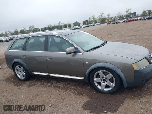 2003 Audi allroad A6 V8 with VIN WA1YD54B83N046581, listed as a IAAI auction lot 41885626 with 80,720 mi miles and . Bid and sale history available at DreamBid. Image 14.