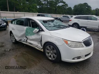 2013 Buick LaCrosse Leather with VIN 1G4GC5E31DF123939, listed as a Copart auction lot 61789015 with 161,686 mi miles and Salvage title. Bid and sale history available at DreamBid. Image 4.